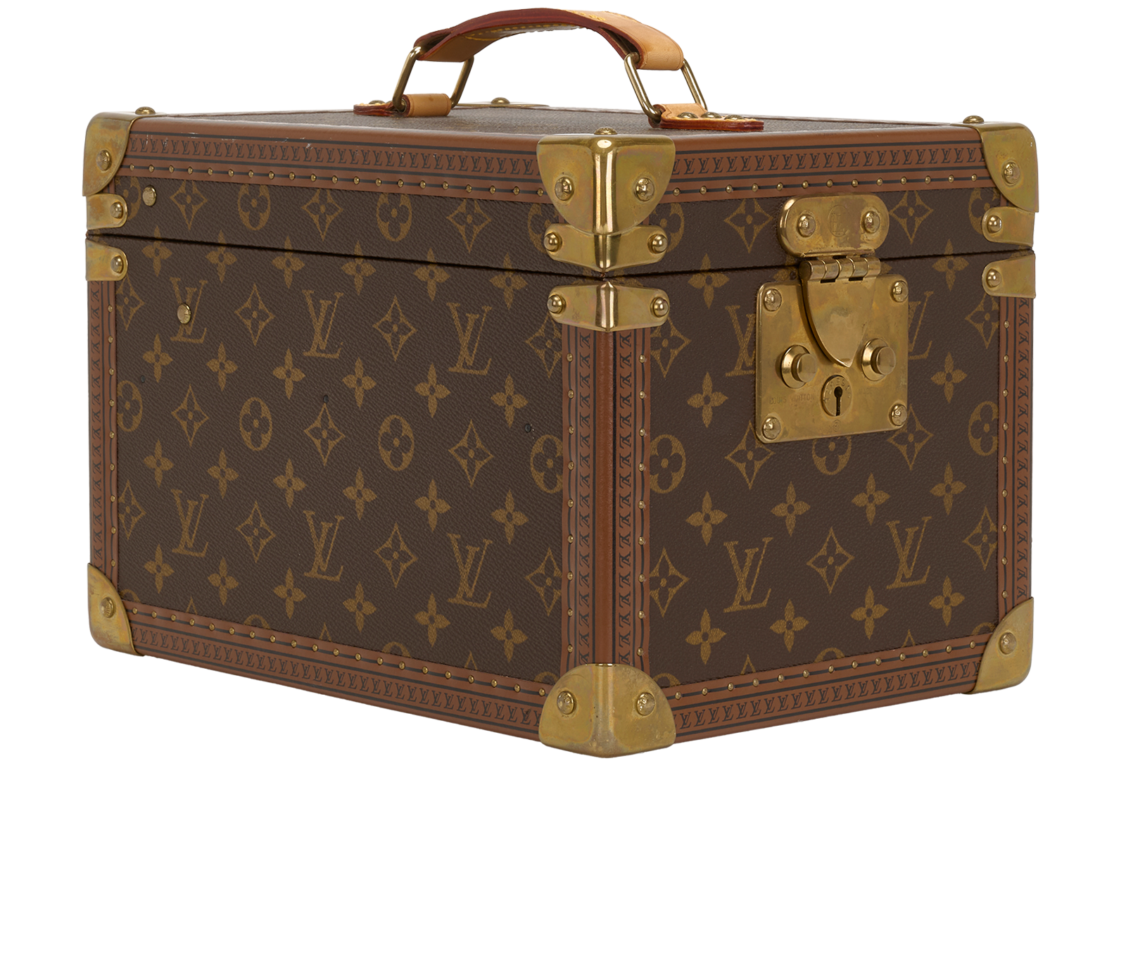 Louis Vuitton Vintage Boite Flacons Vanity Case, &pound;2,300, Accessories, Brown, Canvas, Other view